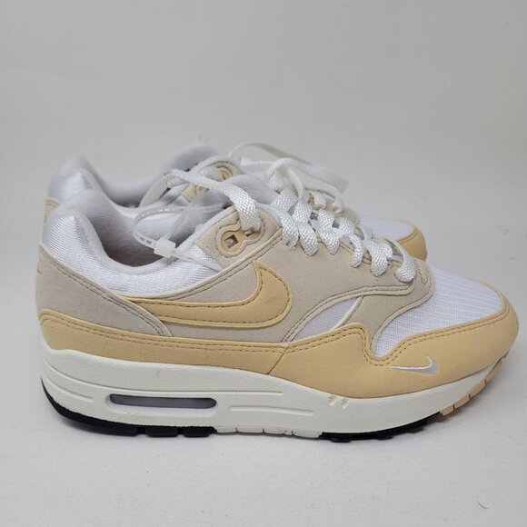 Nike HF1194-100 Womens Air Max 1 '87 Textile OreWood Brown White Sail sz 5.5 Run - Picture 7 of 15